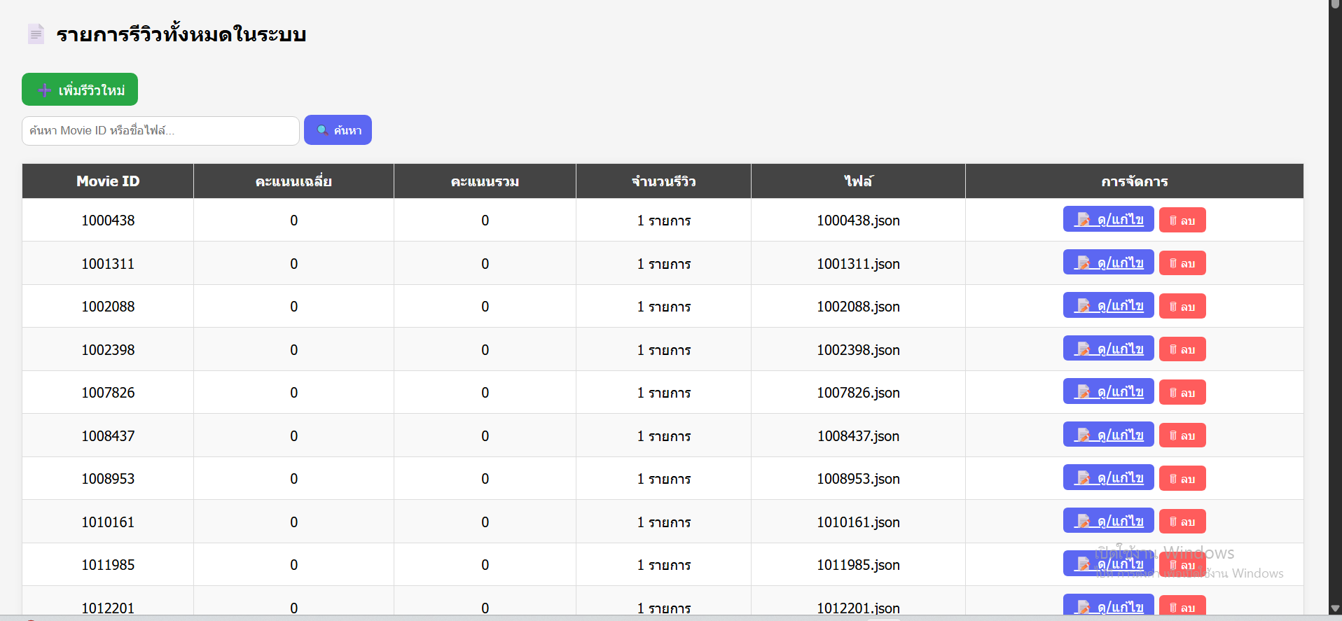 บริการยิง API บทความรีวิว & คอมเม้น โพส WP ดัน SEO V0.1 